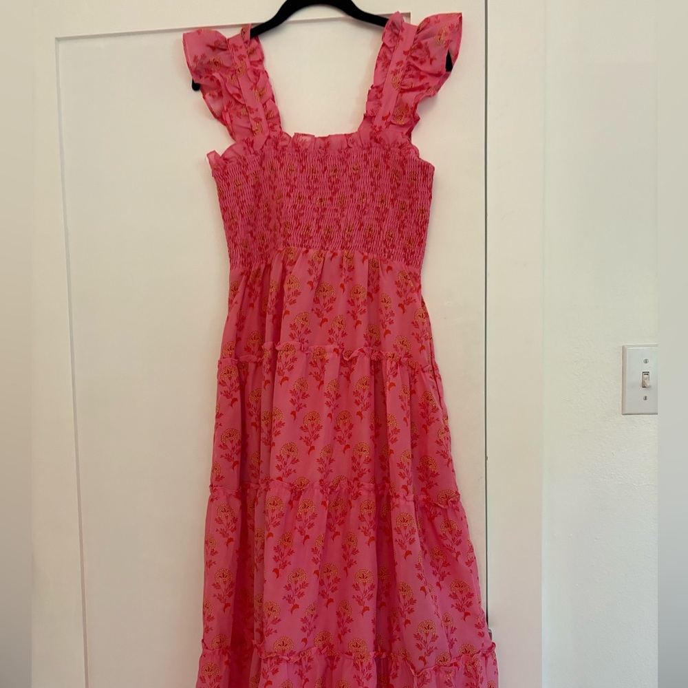 Pink Floral Dress perfect for summer.
